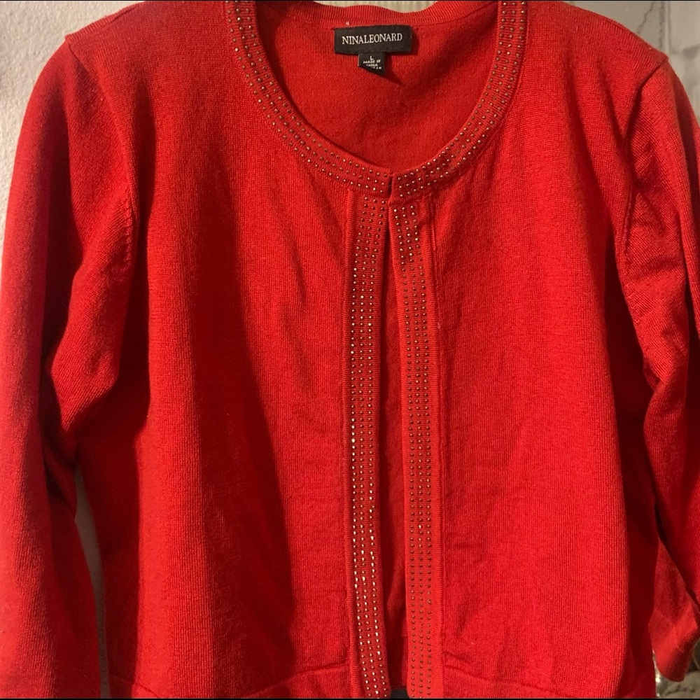 Nina Leonard Sweater